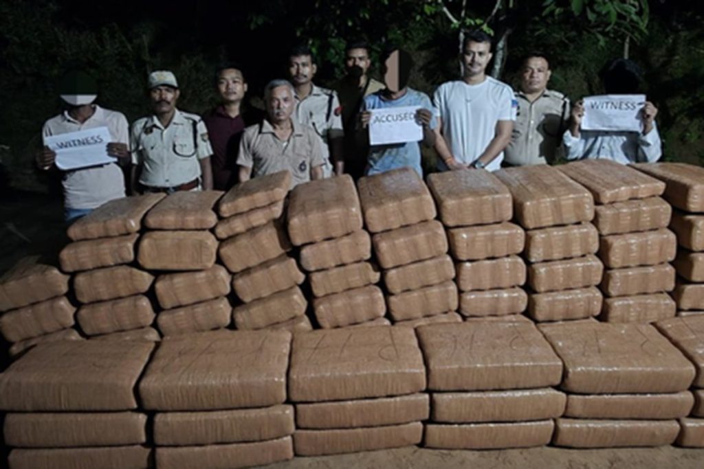 असम पुलिस ने 10.8 करोड़ रुपए की ड्रग्स जब्त की, एक गिरफ्तार!