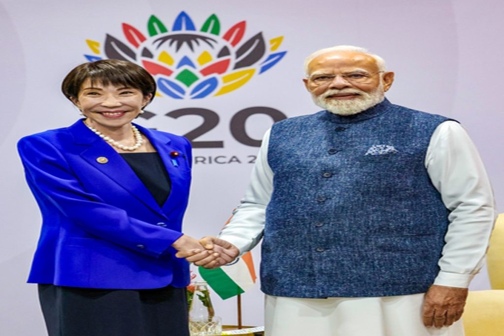 जापान की प्रधानमंत्री तीन दिवसीय भारत दौरा मोदी शिखर वार्ता!