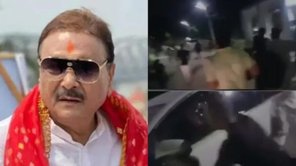TMC विधायक मदन मित्रा पर बरसा जनाक्रोश, काफिले पर फेंके गए अंडे