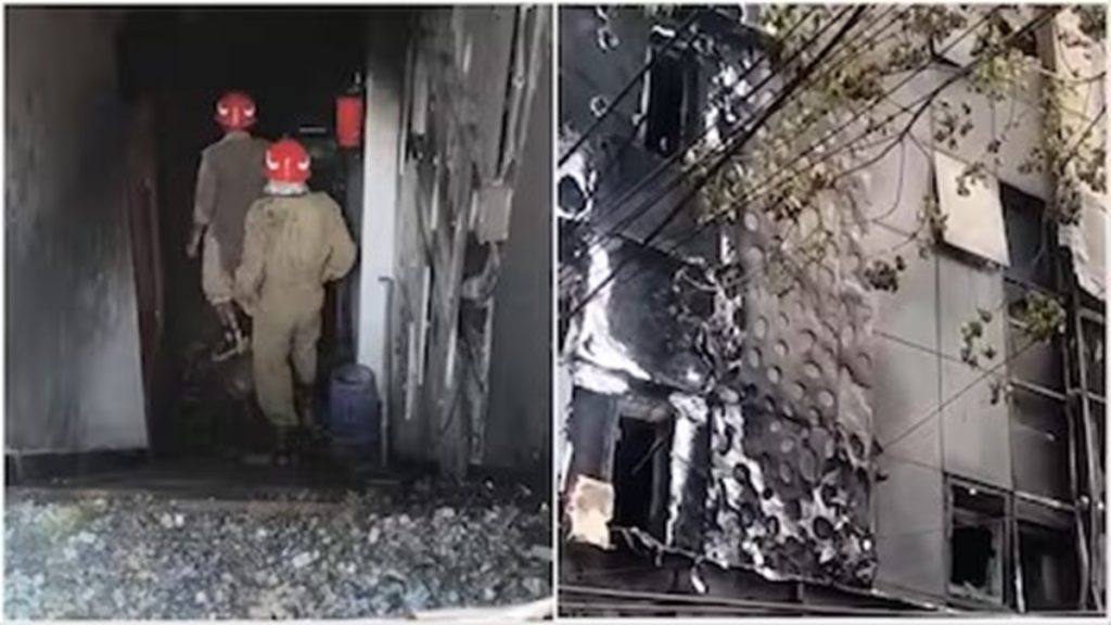 मालवीय नगर में भीषण अग्निकांड: रेस्टोरेंट में लगी आग से 20 लोगों की मौत, 37 को बचाया गया