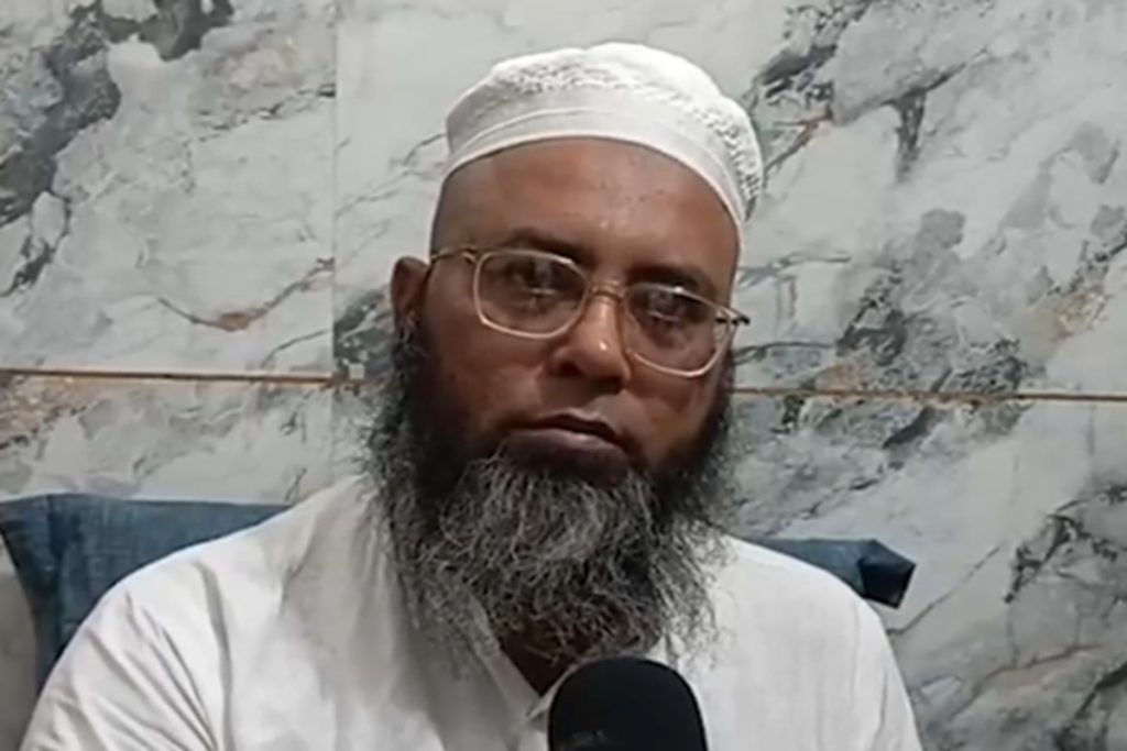 शामली धर्मांतरण मामले पर मौलाना साजिद कासमी बोले-मजहब में मजबूरी नहीं होती!  