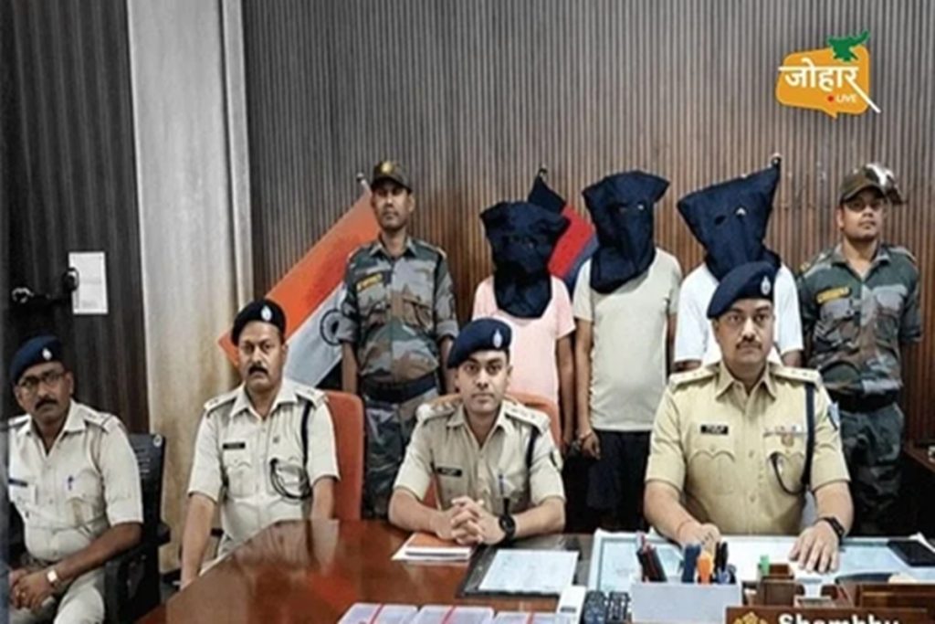जामताड़ा साइबर ठगी कांड में तीन आरोपी गिरफ्तार, सामान बरामद!