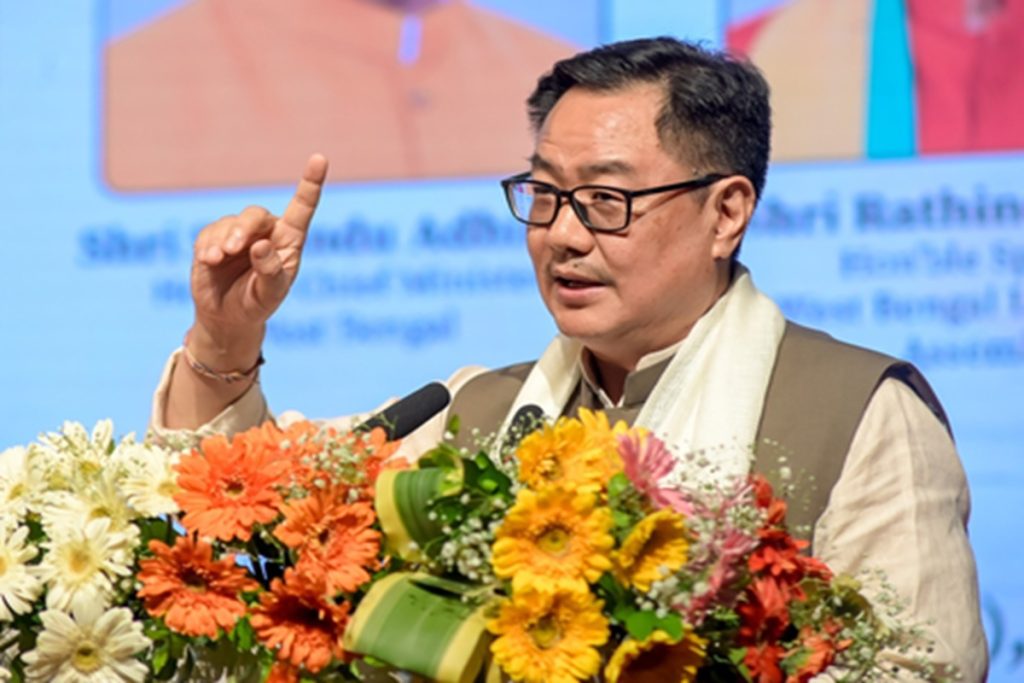मानसून सत्र पहले रिजिजू ने एनसीपीआई फ्लोर लीडर को बुलाया बैठक !