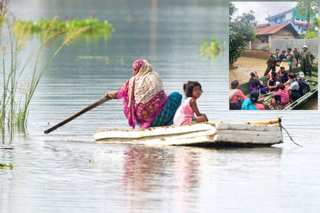 असम में बाढ़: भारतीय सेना ने ‘ऑपरेशन जल राहत’ शुरू किया!