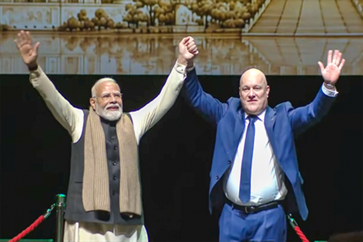 किआ ओरा मोदी इवेंट, भारतीय समुदाय अर्थव्यवस्था की ताकत: लक्सन!