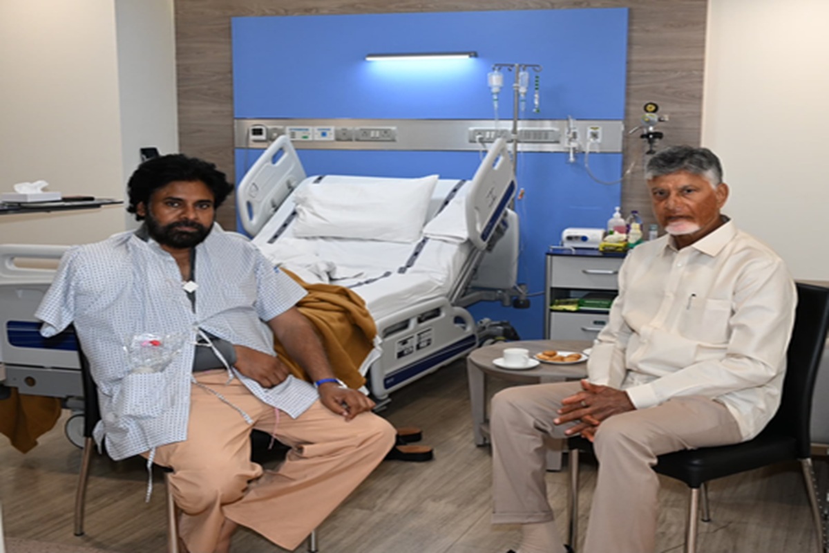 पवन कल्याण से अस्पताल पहुंचे नायडू, चार महीने में होगी रिकवरी!
