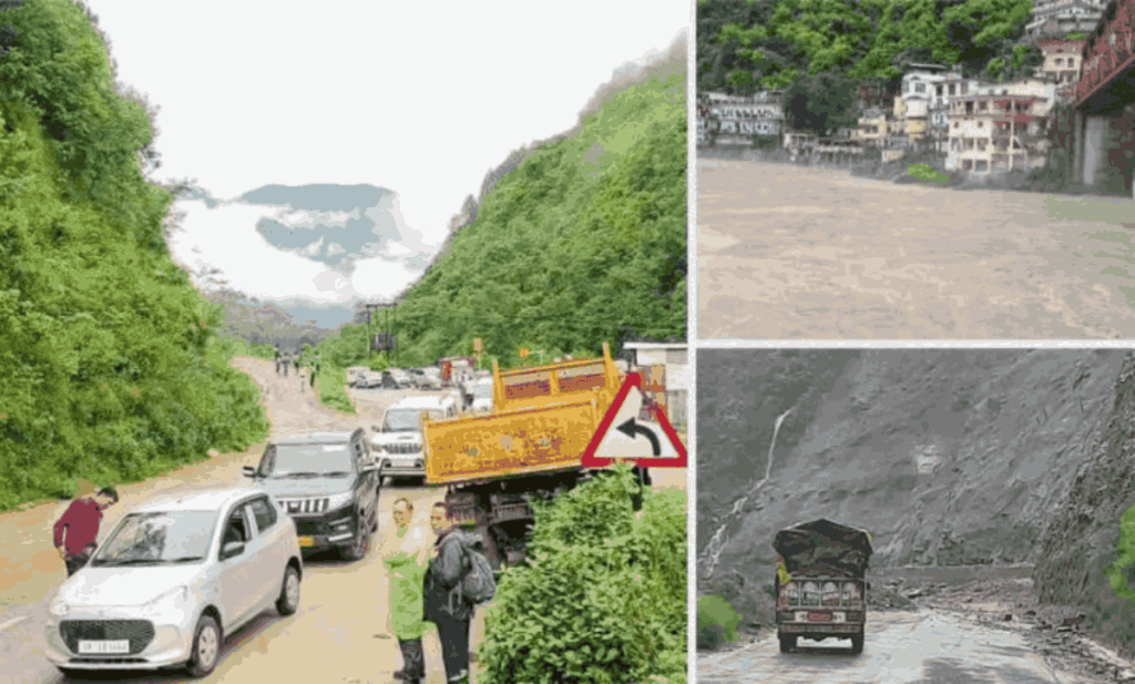 उत्तराखंड में मौसम का कहर, चारधाम यात्रा स्थगित