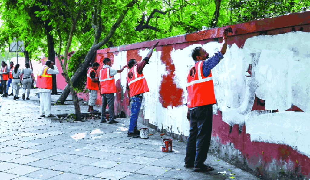 ‘कॉकरोच’ आंदोलन के बाद 60 मीट्रिक टन कचरा