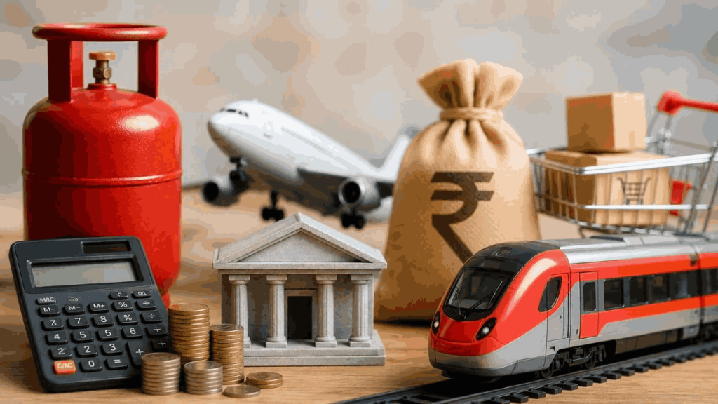 LPG, रेलवे टिकट से लेकर बैंक तक.. 1 अगस्त से बदलने वाले 5 नियम