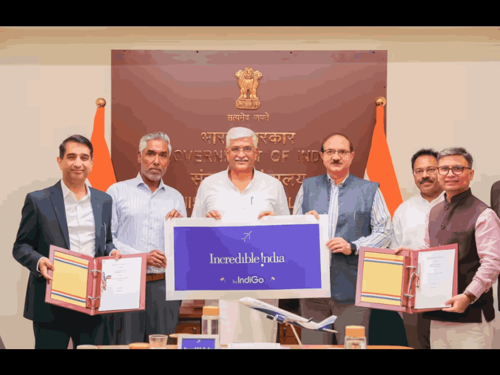 भारत को ग्लोबल टूरिज्म हब बनाने के लिए सरकार-इंडिगो की बड़ी साझेदारी