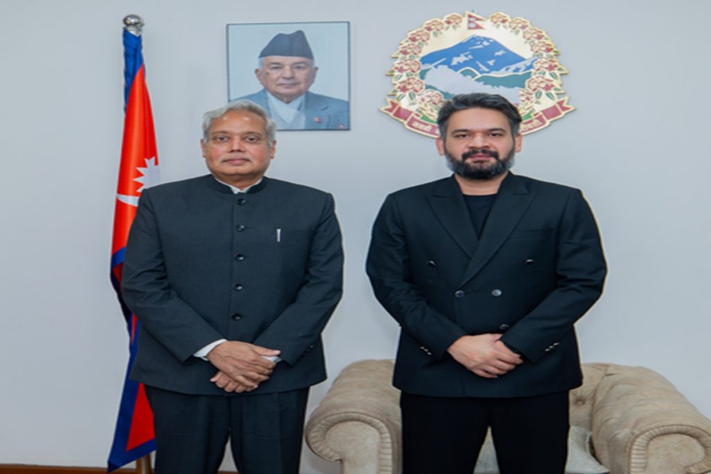 भारतीय राजदूत नवीन श्रीवास्तव ने नेपाली पीएम बालेन शाह से मुलाकात की!