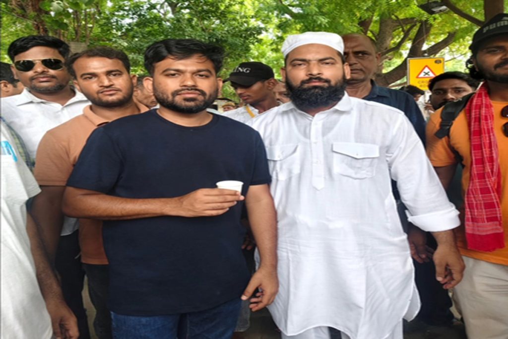 सीजेपी प्रदर्शन में महिला ने जुनैद पर लगाए गंभीर आरोप, कार्रवाई पर सवाल!