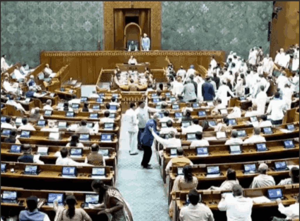 लोकसभा, राज्यसभा सोमवार तक स्थगित