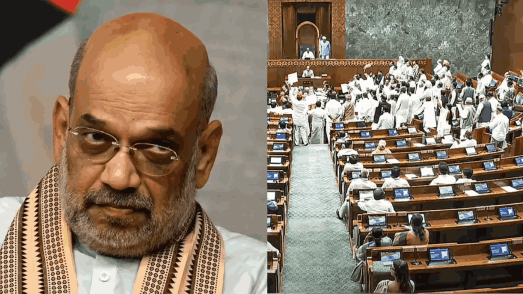 PM मोदी-शाह पहुंचे, विपक्ष का हंगामा! संसद स्थगित