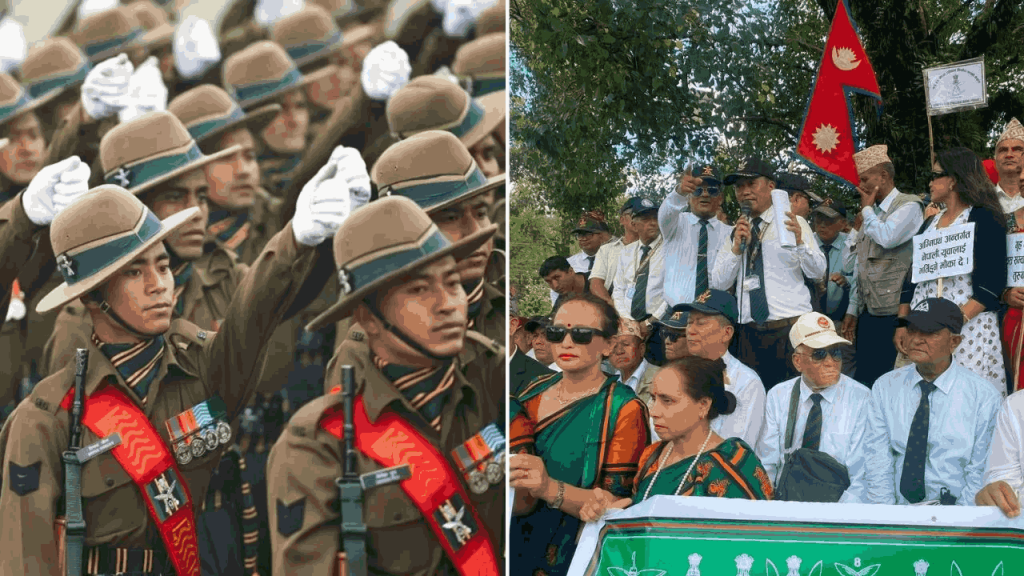 नेपाली युवा भारतीय सेना में अग्निवीर बनने के लिए कर रहे है बड़ा प्रदर्शन