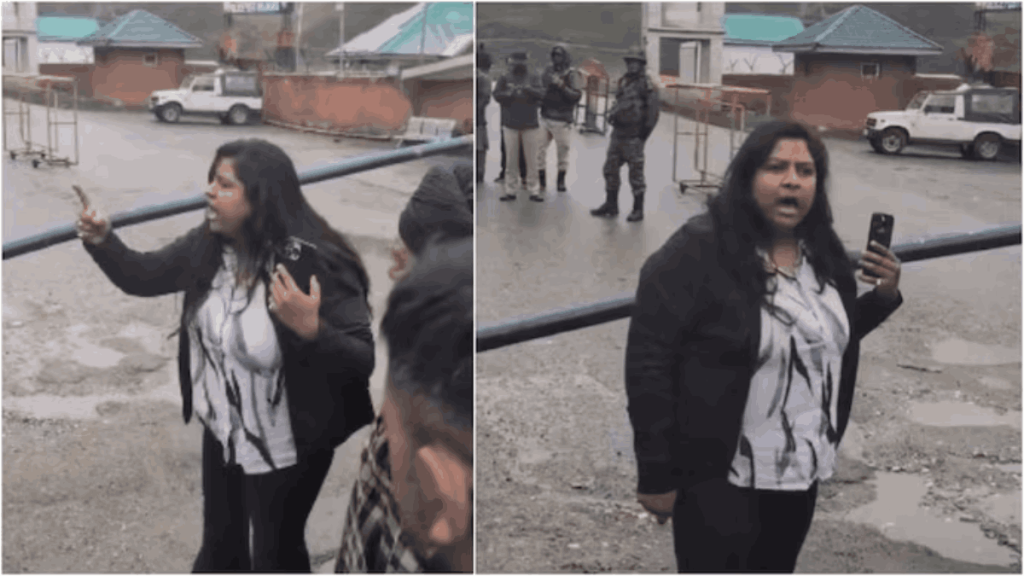 कारगिल में सेना से भिड़ी Gen-Z महिला, Video Viral