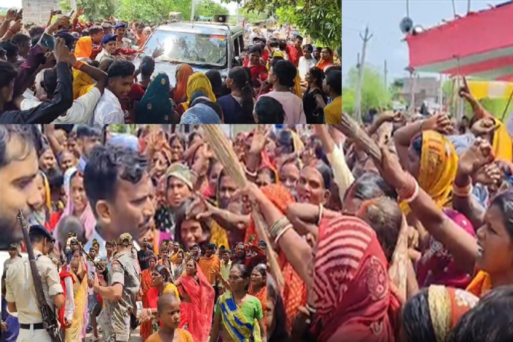 बिहार के शेखपुरा में बाढ़ से आक्रोश, अधिकारियों को बनाया बंधक!