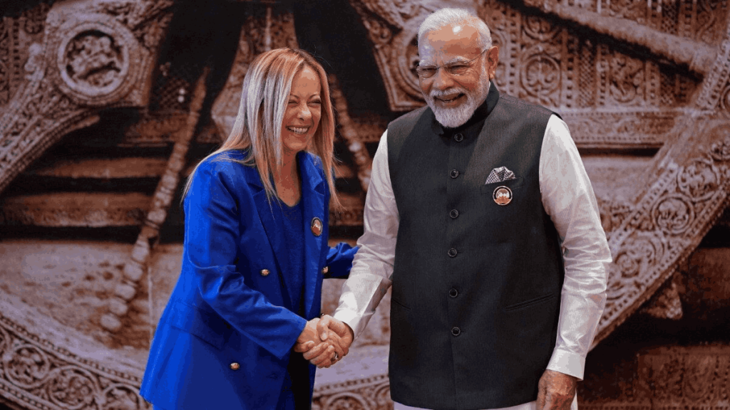 PM मोदी ने जॉर्जिया मेलोनी को दी बधाई