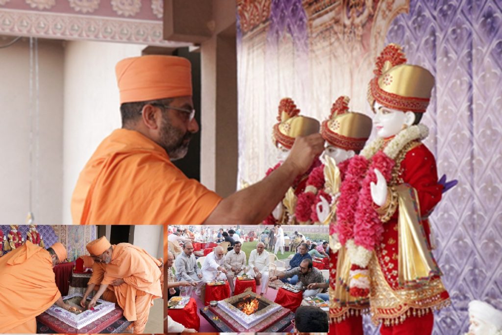 दशहरा के पावन पर्व पर दिल्ली के स्वामिनारायण अक्षरधाम में भव्य ‘विश्व शांति महायज्ञ’!