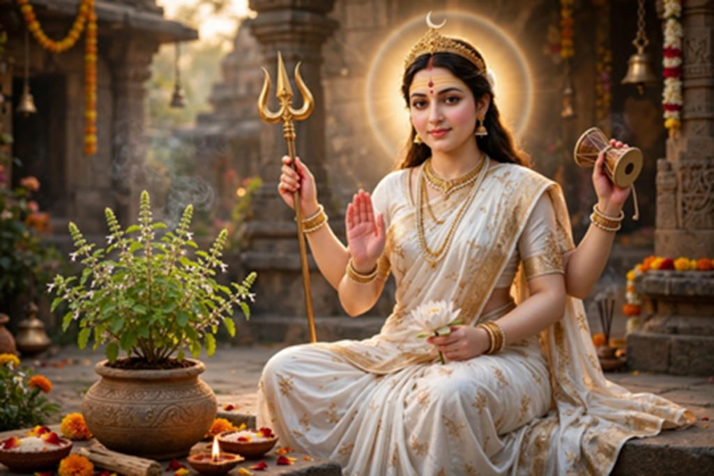 मां महागौरी से जुड़ी है तुलसी, जानिए इस पवित्र औषधि के चमत्कारी गुण!