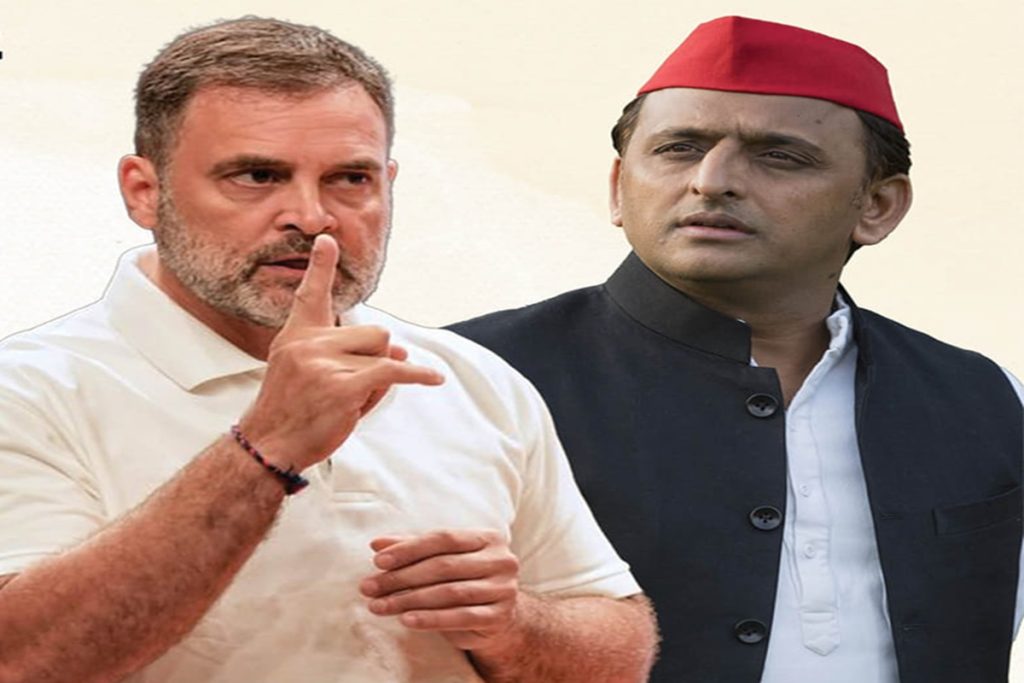 यूपी में सपा-कांग्रेस सीट बंटवारे पर घमासान, अमेठी-रायबरेली की 10 सीटों पर दावा​!
